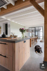 Massief eiken keuken in landelijke boerderij-Keukenstudio Stormink-alle,Keuken-Massief eiken keuken in landelijke boerderij | OBLY.com-OBLY