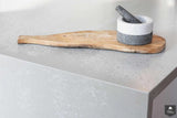Mat witte keuken met geïntegreerd dressoir-Kitchenstudio-alle,Keuken-Mat witte keuken met geïntegreerd dressoir | OBLY.com-OBLY