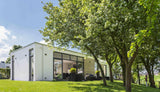 Metamorfose bungalow-D11 Architecten-Woonkamer- Metamorfose bungalow in groene omgeving-OBLY