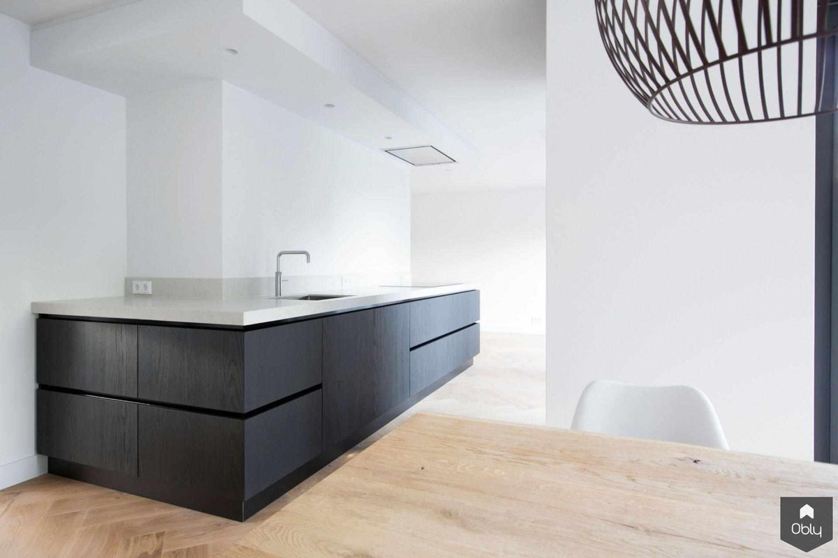 Meubels voor modern landelijk woonhuis-FERDINAND interieurbouw-alle,eiken visgraat vloer interieur,Keuken,landelijke meubels modern,maatwerk meubels woning,modern landelijk interieur,modern landelijk woonhuis inrichting-OBLY