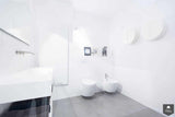 Minimalistische witte badkamer-Fors design badkamers-alle,Badkamer-Minimalistische witte badkamer | OBLY.com-OBLY