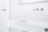 Minimalistische witte badkamer-Fors design badkamers-alle,Badkamer-Minimalistische witte badkamer | OBLY.com-OBLY