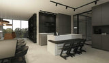 Modern appartement met zichtlijnen-NIRA | designing interior life-Eetkamer,Interieur,Keuken,Minimalistisch interieur,Neutrale kleuren,Woonkamer,Zichtlijnen-Modern appartement met zichtlijnen-OBLY