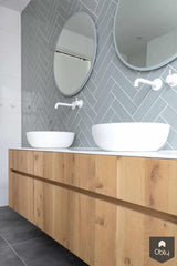 Modern interieur met marmer en eiken-Robert Tediek Keukens & Interieur-alle,Keuken-OBLY