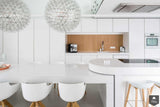Modern woonhuis met thuisbioscoop-FERDINAND interieurbouw-alle,Keuken-OBLY