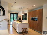 Moderne LEICHT keuken hout met wit-Wildhagen Design Keukens-alle,Keuken-OBLY