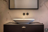 Moderne badkamer met zwarte details en visgraat vloer-Kroekenstoel Excellence Design-alle,Badkamer-OBLY