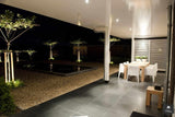 Moderne design tuin met sfeervolle tuinverlichting-Kroekenstoel Tuinarchitectuur-alle,exclusieve buitenruimte,luxe tuinontwerp,moderne design tuin,moderne villatuin,sfeervolle tuin inspiratie,tuinarchitectuur,Tuinen,tuinverlichting-Moderne design tuin met verlichting | Kroekenstoel-OBLY