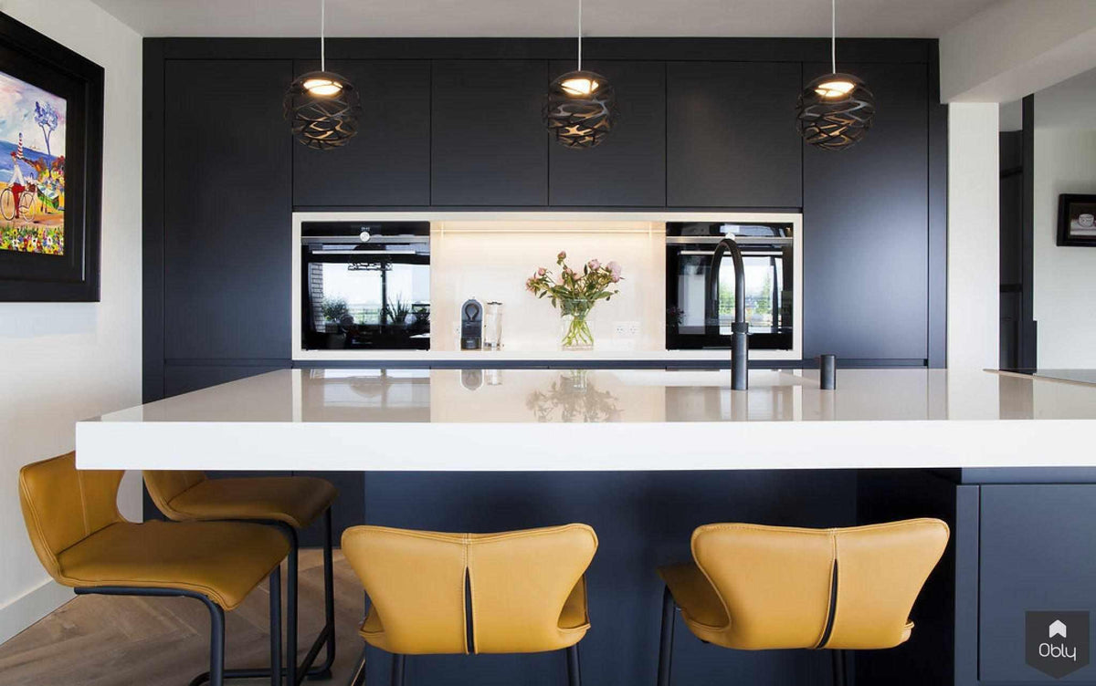 Moderne keuken in antraciet-Wood Creations-alle,Keuken-OBLY