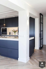 Moderne keuken in antraciet-Wood Creations-alle,Keuken-OBLY