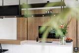 Moderne keuken met zwarte accenten-Keukenstudio Stormink-alle,Keuken-OBLY