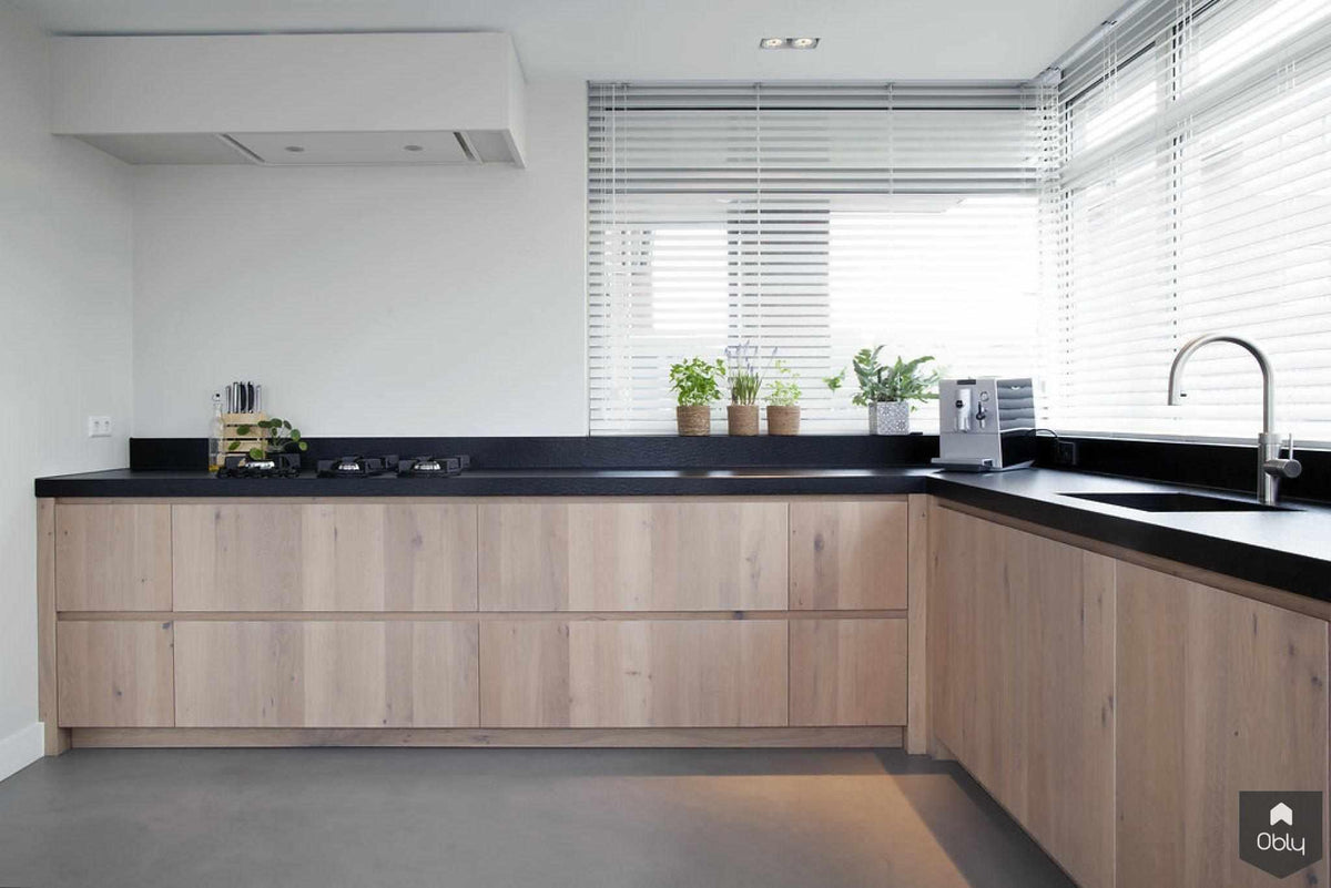 Moderne keuken nieuwbouwhuis-Wood Creations-alle,Keuken-OBLY