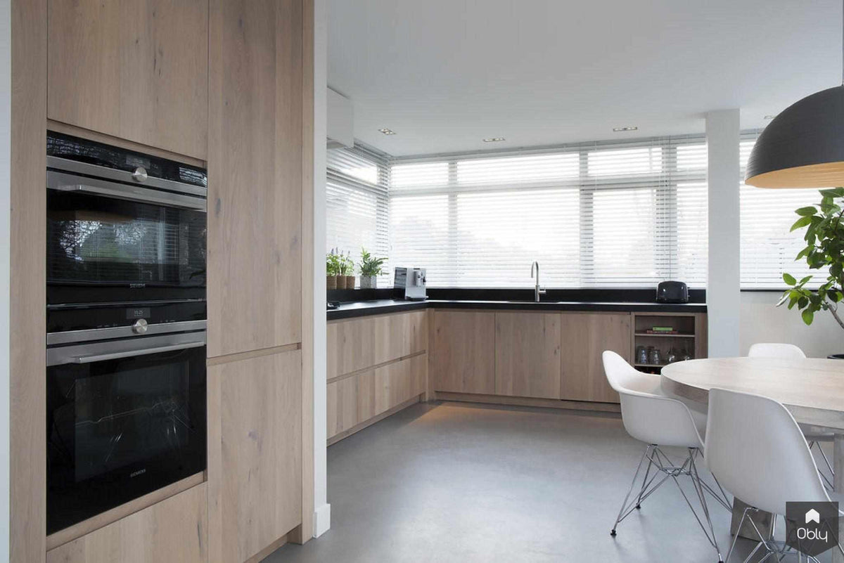Moderne keuken nieuwbouwhuis-Wood Creations-alle,Keuken-OBLY
