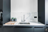 Moderne keuken van mat zwart en marmer-Robert Tediek Keukens & Interieur-alle,Keuken-OBLY
