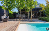 Moderne kleine tuin met zwembad-Stoop Tuinen-alle,Tuinen-OBLY
