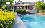 Moderne tuin met zwembad poolhouse en sauna-Stoop Tuinen-modern,Tuin-Moderne tuin met poolhouse-OBLY