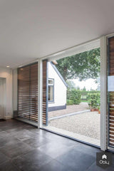 Moderne verbinding boerderij en schuur-Bob Romijnders Architectuur - Interieur-Aanbouw,alle-OBLY