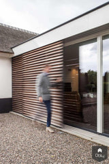 Moderne verbinding boerderij en schuur-Bob Romijnders Architectuur - Interieur-Aanbouw,alle-OBLY
