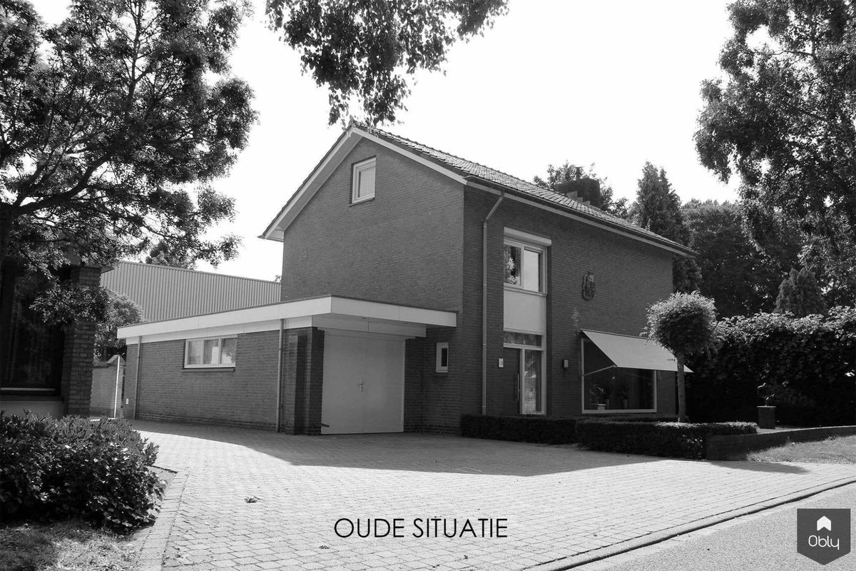 Moderne villa, Wijchen-Bob Romijnders Architectuur - Interieur-alle,Exterieur vrijstaand,moderne villa architectuur,moderne villa ontwerp,moderne villa renovatie,villa renovatie modern interieur,vrijstaande moderne villa-OBLY