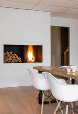 Moderne witte haardwand-Match vuur & Interieur-alle,Woonkamer-Moderne witte haardwand | OBLY.com-OBLY