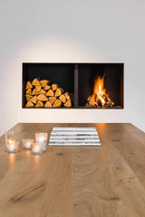 Moderne witte haardwand-Match vuur & Interieur-alle,Woonkamer-Moderne witte haardwand | OBLY.com-OBLY