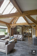 Moderne woning met eiken gebinten-Robuust Eiken-alle,Exterieur vrijstaand-OBLY