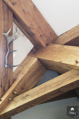 Moderne woning met eiken gebinten-Robuust Eiken-alle,Exterieur vrijstaand-OBLY