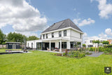Moderne zwart wit villa-Verswijver Interieurconcepten-alle,Badkamer,Exterieur vrijstaand,Keuken,Tuinen,Vrijstaand,Woonkamer-Moderne zwart wit villa | OBLY.com-OBLY