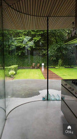 MoreFloors - Vrijstaande Villa met mooie combinatie woonbeton/ verouderde tapis visgraat vloer-MoreFloors-Aanbouw,alle,exterieur villa moderne vloer,interieur woonbeton vloer,keuken eiken visgraat vloer,woonkamer verouderde eiken vloer,woonkamer visgraat vloer-OBLY