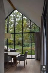 Nieuwbouw Bosvilla-Architectenbureau Drijvers Oisterwijk B.V.-alle,Woonkamer-OBLY