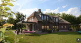 Nieuwbouw boerderijvilla-Architectenbureau Drijvers Oisterwijk B.V.-alle,Exterieur vrijstaand-OBLY