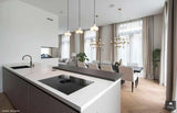 Nieuwbouwvilla met luxueus interieur-Choc Studio-alle,Keuken,Woonkamer-Nieuwbouwvilla met luxueus interieur | OBLY.com-OBLY