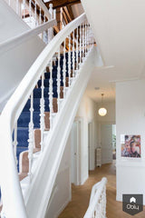 Ontwerp en renovatie rijksmonumentaal herenhuis-FOAM Architecten-alle,Woonkamer-OBLY