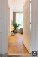 Ontwerp en renovatie rijksmonumentaal herenhuis-FOAM Architecten-alle,Woonkamer-OBLY