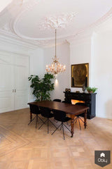 Ontwerp en renovatie rijksmonumentaal herenhuis-FOAM Architecten-alle,Woonkamer-OBLY