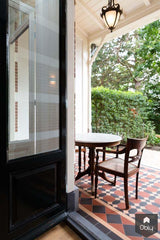 Ontwerp en renovatie rijksmonumentaal herenhuis-FOAM Architecten-alle,Woonkamer-OBLY