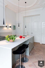 Ontwerp en renovatie rijksmonumentaal herenhuis-FOAM Architecten-alle,Woonkamer-OBLY