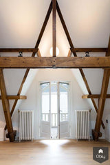 Ontwerp en renovatie rijksmonumentaal herenhuis-FOAM Architecten-alle,Woonkamer-OBLY