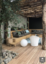 Ontwerp en styling gezellige tuin-JM Style by Jeanne van de Meulengraaf-alle,Buiten woonkamer,Buitenleven,Gezellige tuin,Loungeset tuin,Moderne tuin,Sfeervolle tuin,Tuin styling,Tuinen,Tuininspiratie,Tuinontwerp-OBLY