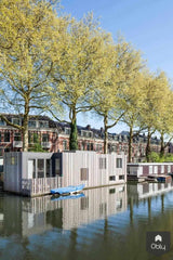 Ontwerp moderne woonboot-Richèl Lubbers Architecten-alle,Exterieur vrijstaand,Vrijstaand-Ontwerp moderne woonboot | OBLY.com-OBLY