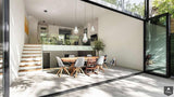 Ontwerp mondaine stadswoning-BNLA architecten-Aanbouw,alle-OBLY
