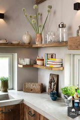 Oud eiken en beton in landelijke keuken-Restyle-XL-alle,Keuken-OBLY