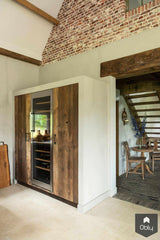 Oud eiken en beton in landelijke keuken-Restyle-XL-alle,Keuken-OBLY