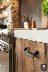 Oud eiken en beton in landelijke keuken-Restyle-XL-alle,Keuken-OBLY