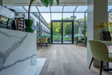 Parketvloer rustiek eiken-Vloerenhuis Amsterdam-Eetkamer-Rustiek eiken parketvloer-OBLY