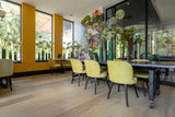 Parketvloer rustiek eiken-Vloerenhuis Amsterdam-Eetkamer-Rustiek eiken parketvloer-OBLY