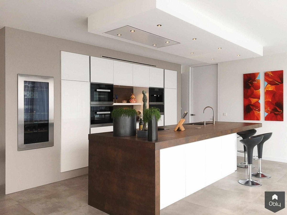 Rational keuken in modern landelijk woonhuis-Keukenarchitectuur Midden Brabant-alle,Keuken-OBLY