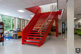 Rechte trap voor school-Van Bruchem Staircases-alle,Entree hal trap-OBLY