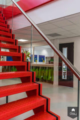 Rechte trap voor school-Van Bruchem Staircases-alle,Entree hal trap-OBLY
