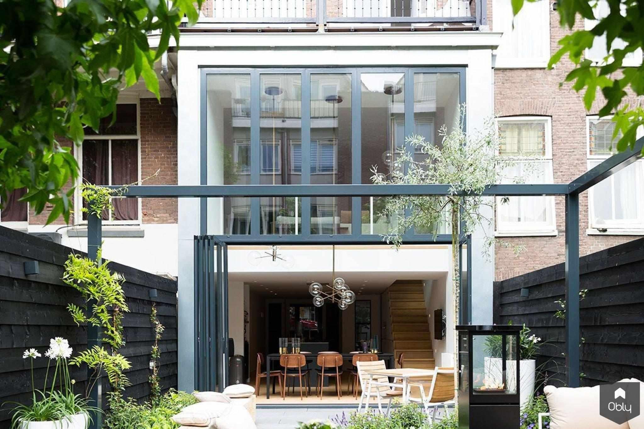 Renovatie herenhuis Rotterdam-FOAM Architecten-Aanbouw,alle,lichte moderne woning,minimalistisch interieur woning,moderne gezinswoning interieur,moderne woning renovatie,open keuken woonkamer-OBLY